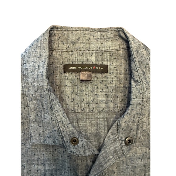John Varvatos Star USA Short Sleeve Shirt - Picture 2 of 4